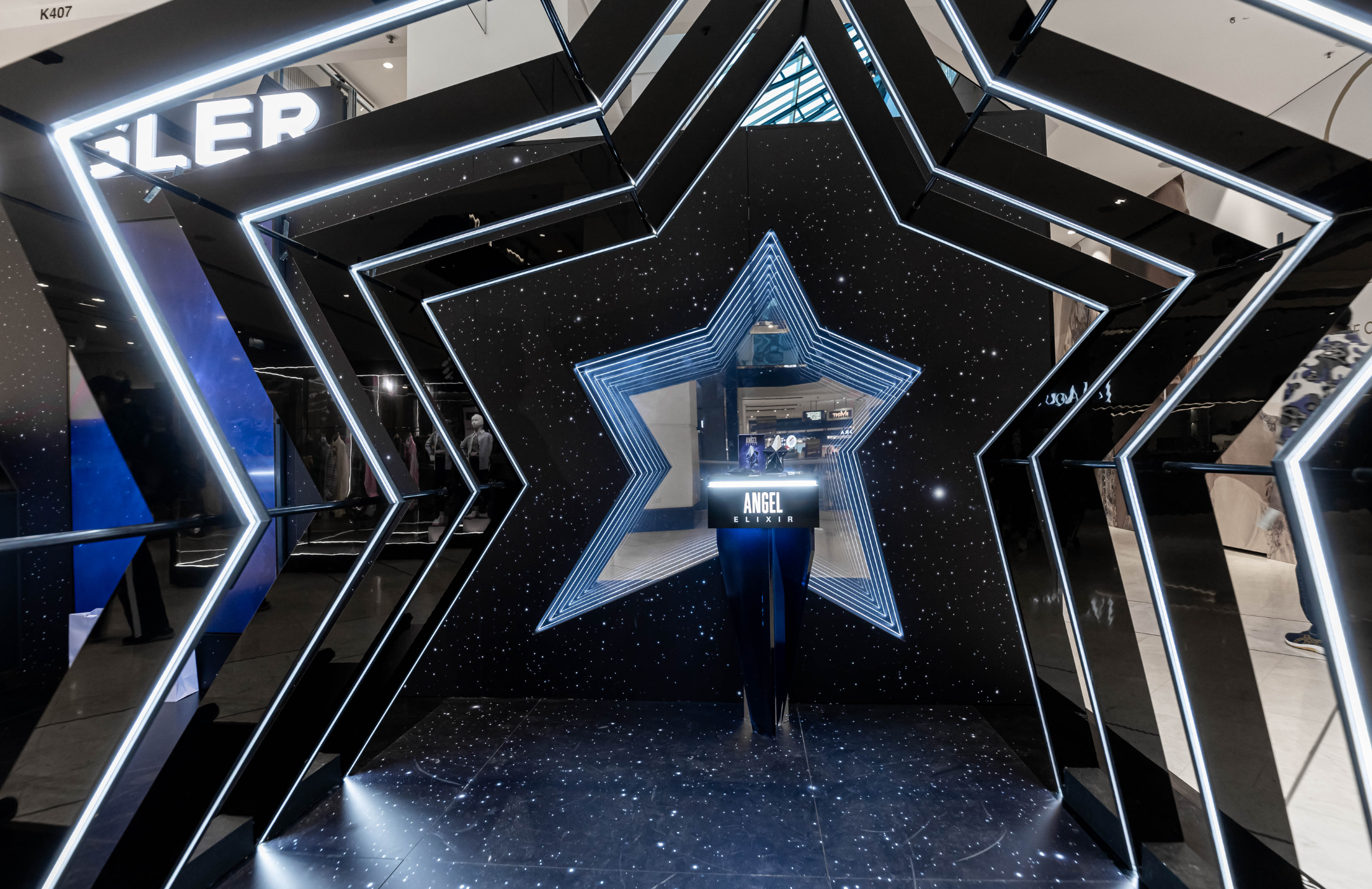 Mugler Retail Display Brand Activation Parramatta