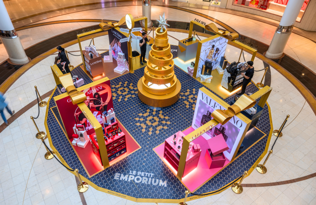 Le Petit Christmas Pop Up Brand Activation Chadstone Shopping Centre