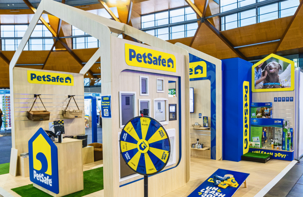 DisplayWise - PetBarn - Increase Sales at Exhibitions Dog Lovers Festival Sydney Showground Custom Exhibition Stand