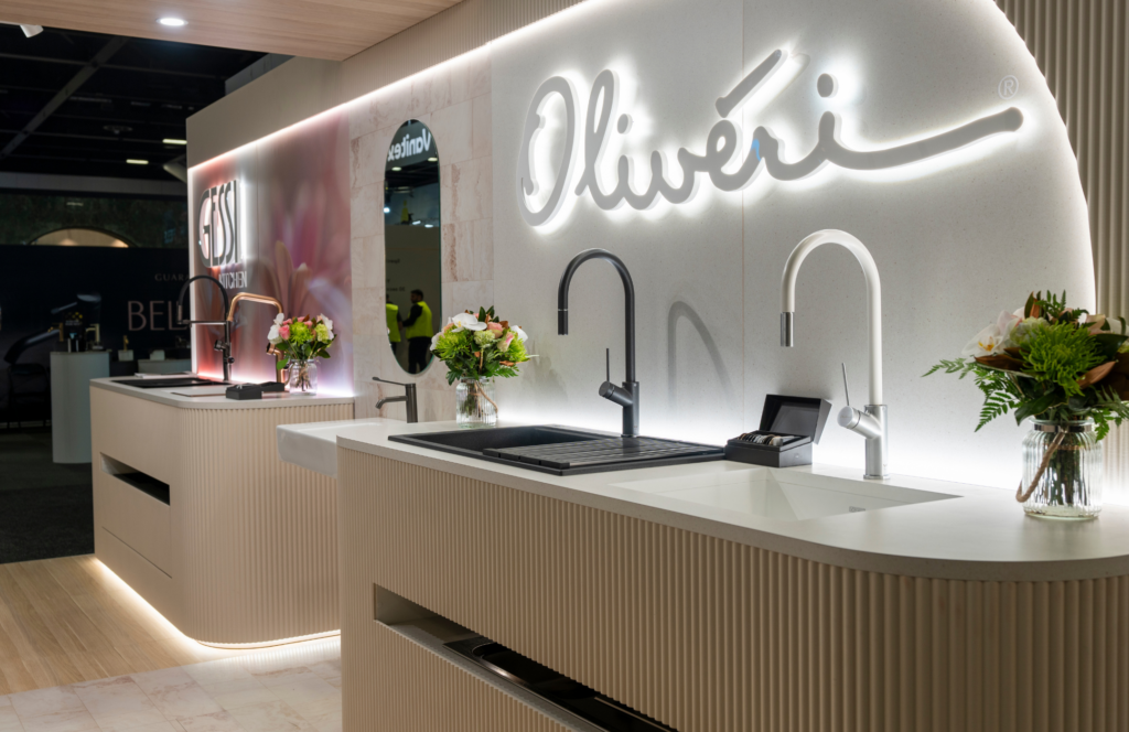 Oliveri Solutions Kitchen and Bathroom Show Custom Exhibition Stand essential lighting tip for success