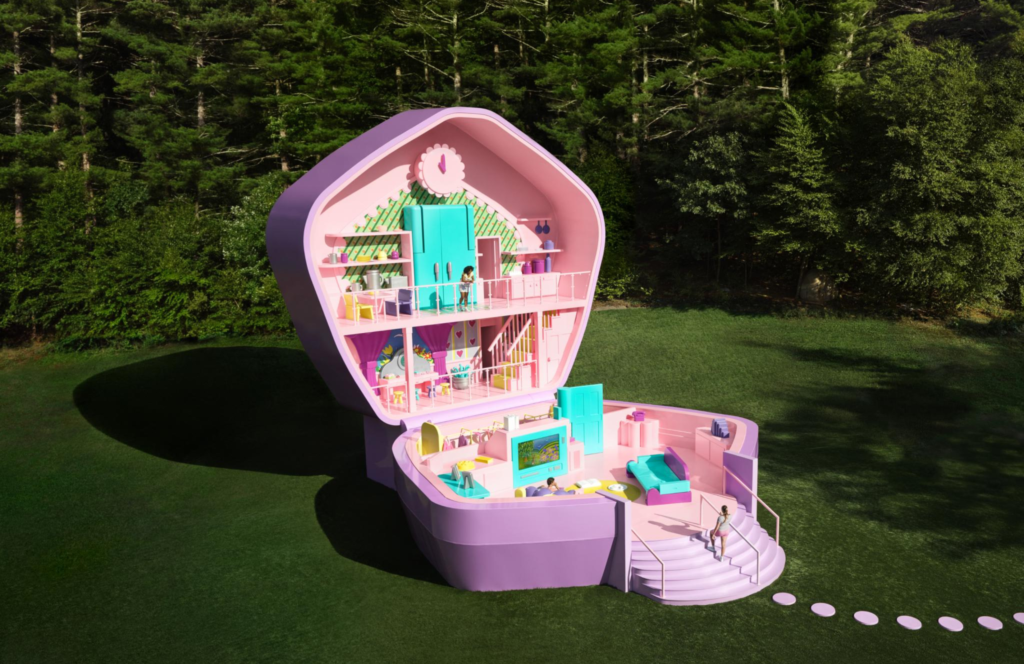 Outdoor Brand Activation Polly Pocket Airbnb