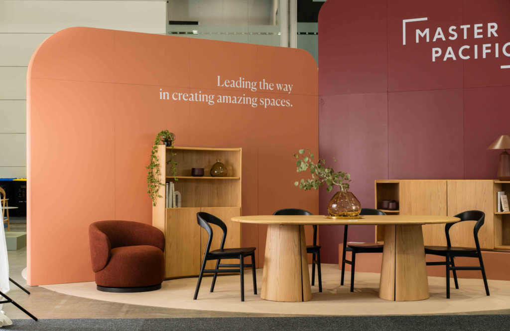 2025 design trends displaywise Master Pacific AIFF Expo colour blocking