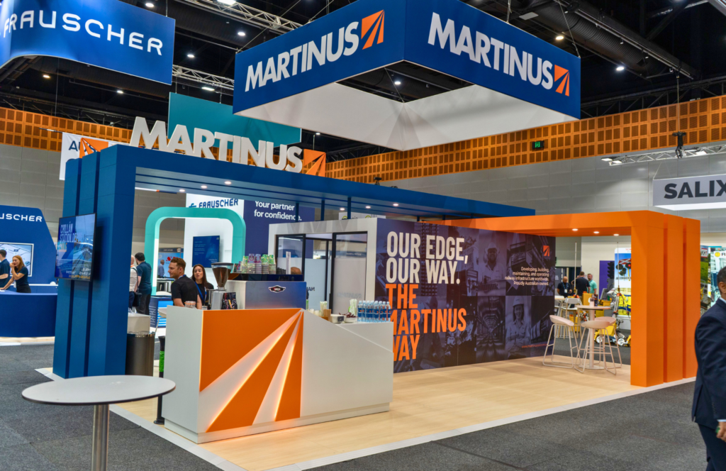 Custom Exhibition Stand Design Martinus Rail AusRail