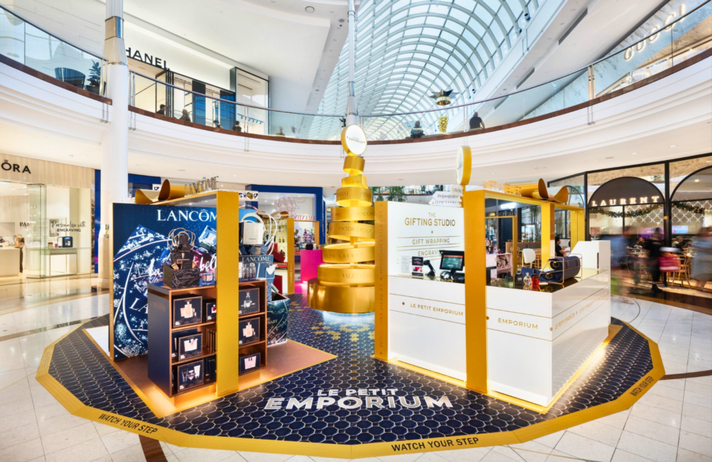 Le Petit Christmas Pop Up Brand Activation Chadstone Shopping Centre