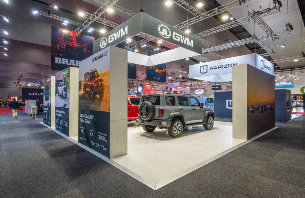 GWM Motorshow Cost of Custom Exhibition Stand Planning