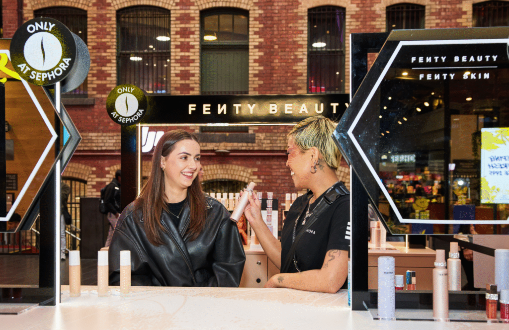 DisplayWise - Brand Activation - Kendo Brands - Fenty increase sales retail pop ups Melbourne central