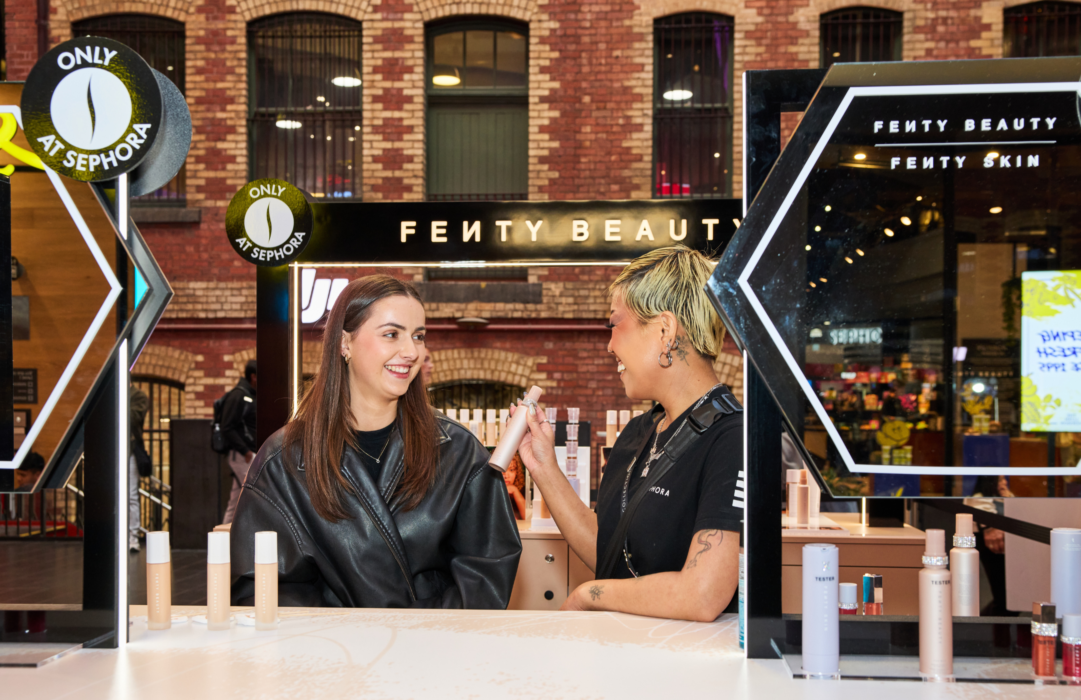 DisplayWise - Brand Activation - Kendo Brands - Fenty increase sales retail pop ups Melbourne central