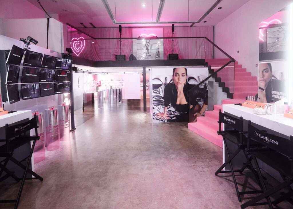 DisplayWise-Brand Activation - PIM Group x YSL Beauty Love Game experiential marketing activations