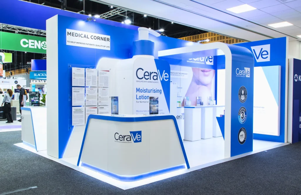 Exhibition - CeraVe - APP planning custom exhibition stand