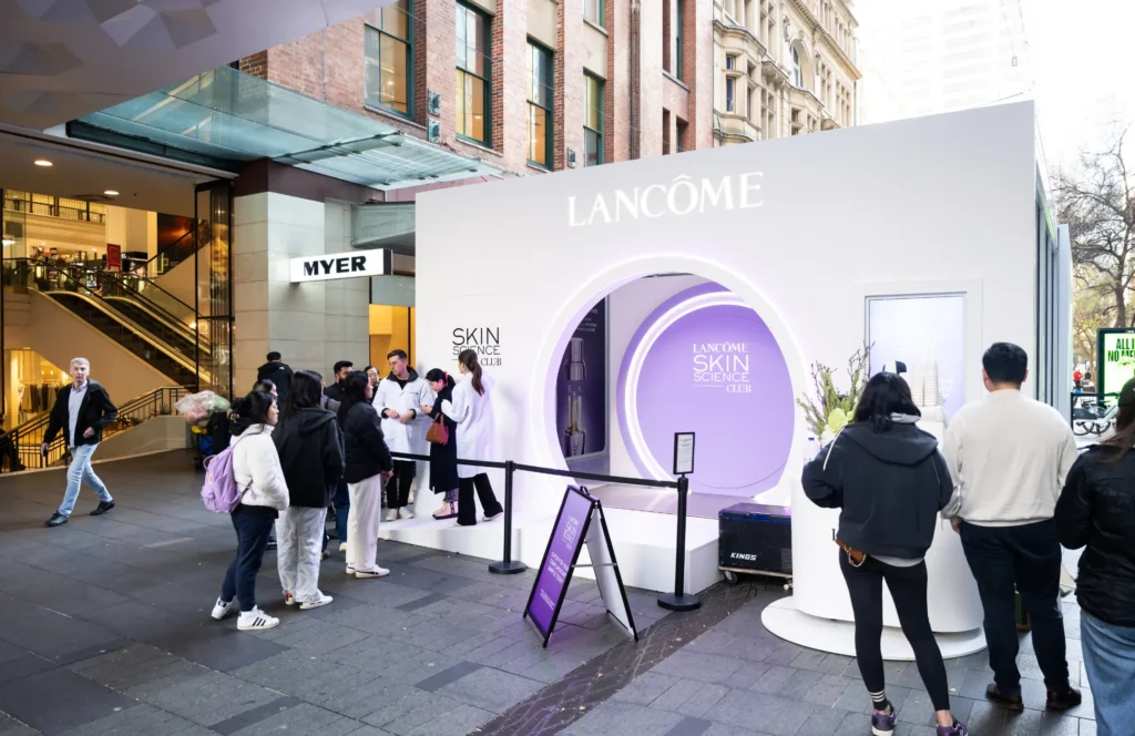 DisplayWise - Brand Activation - Bastion Collective x Lancome Génifique Ultimate Skin Club Phygital Experiences
