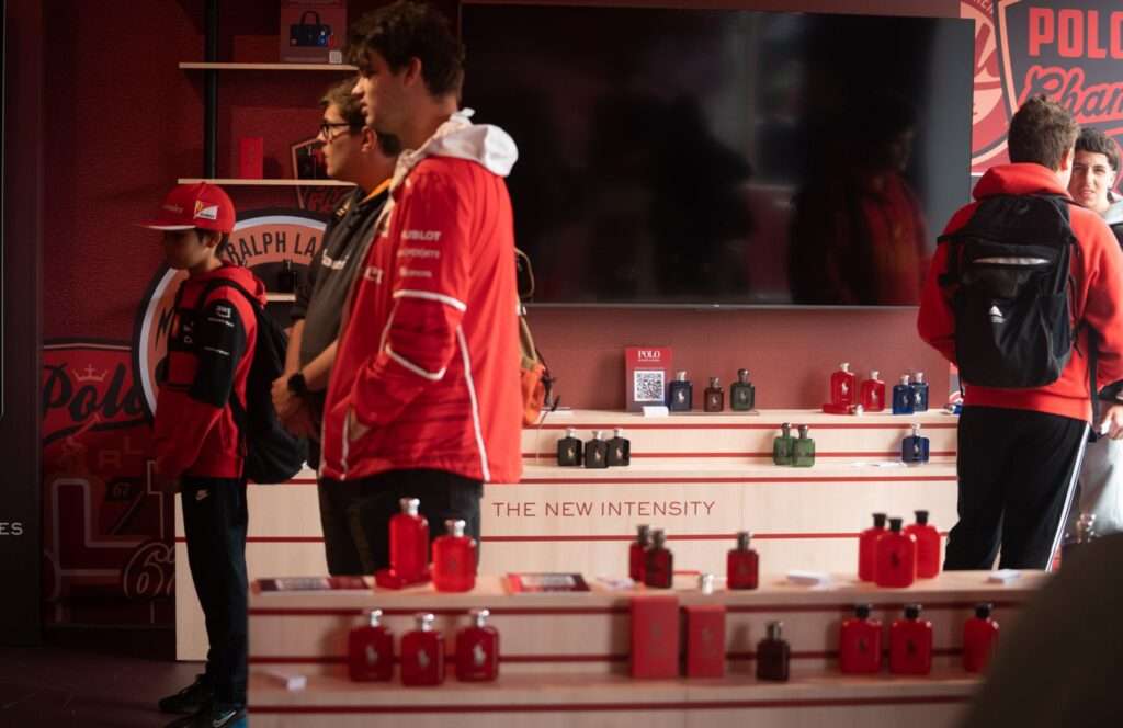 Outdoor Activations Bastion Polo Red Australian Forumla 1 Grand Prix experiential marketing activations Product Display