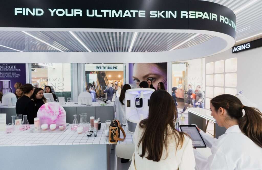 2026 Experiential Marketing Trends Lancome Genifique Ultimate Skin Science Lab Brand Activation Beauty Pop up