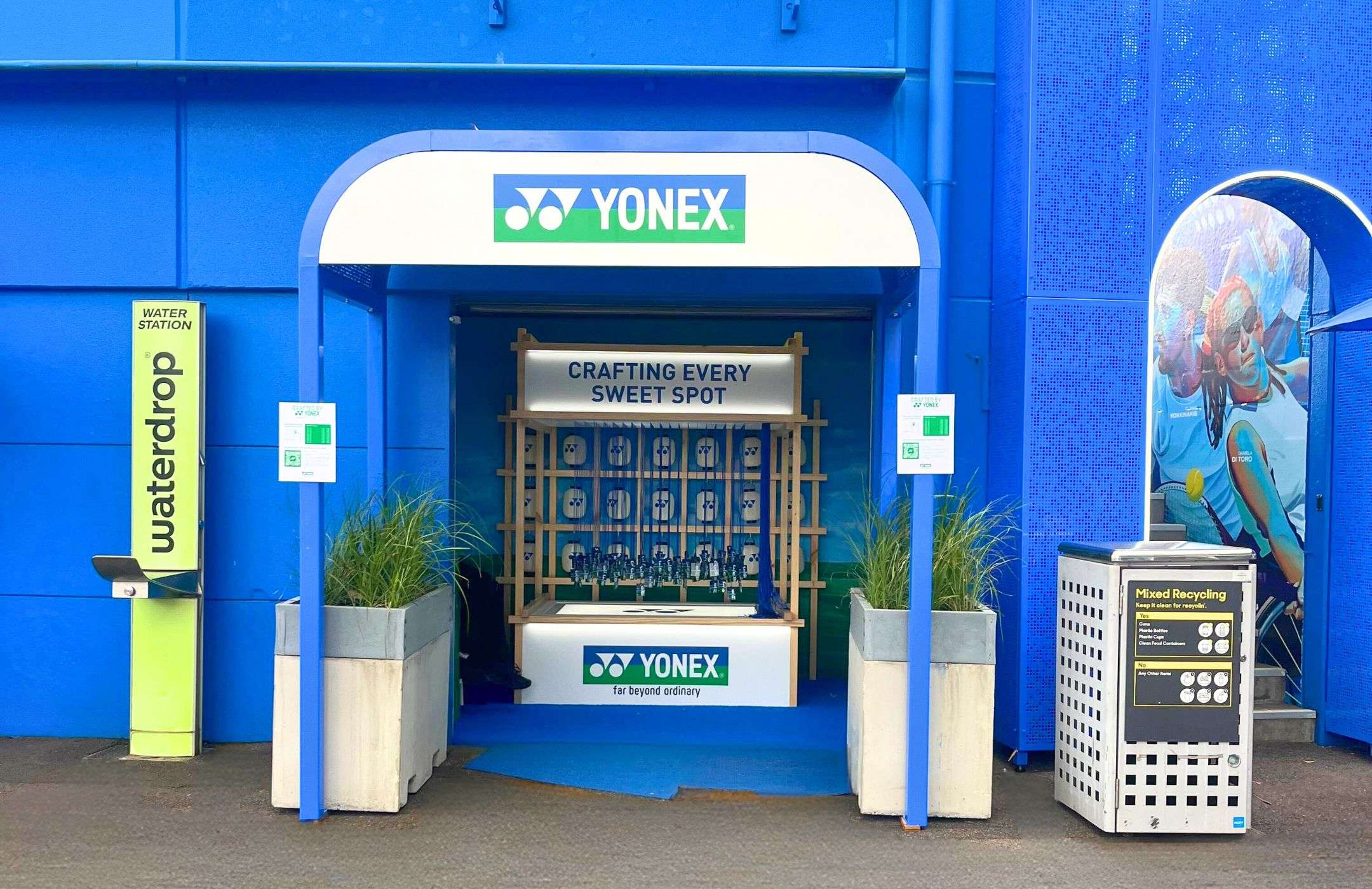 Outdoor Experiential Pop Ups George P Johnson Yonex Australian Open AO2026