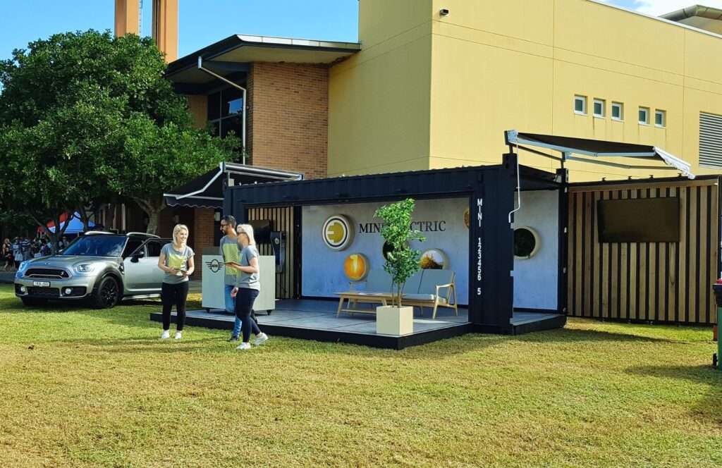 Outdoor Experiential Pop Ups - Mini Electric Container