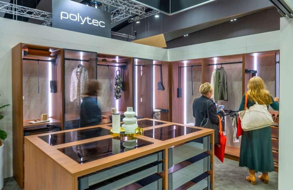 Visitor Behaviour on Exhibition Stands Hafele Polytec Design Show Custom Exhibition Stand