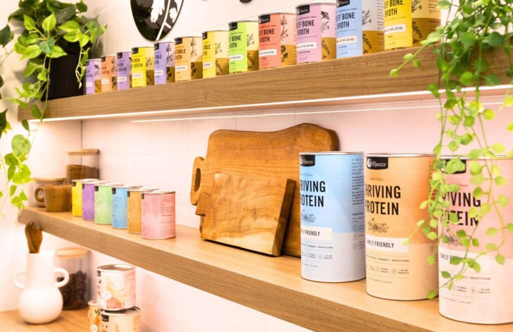 Good Showroom Design Nutra Organics